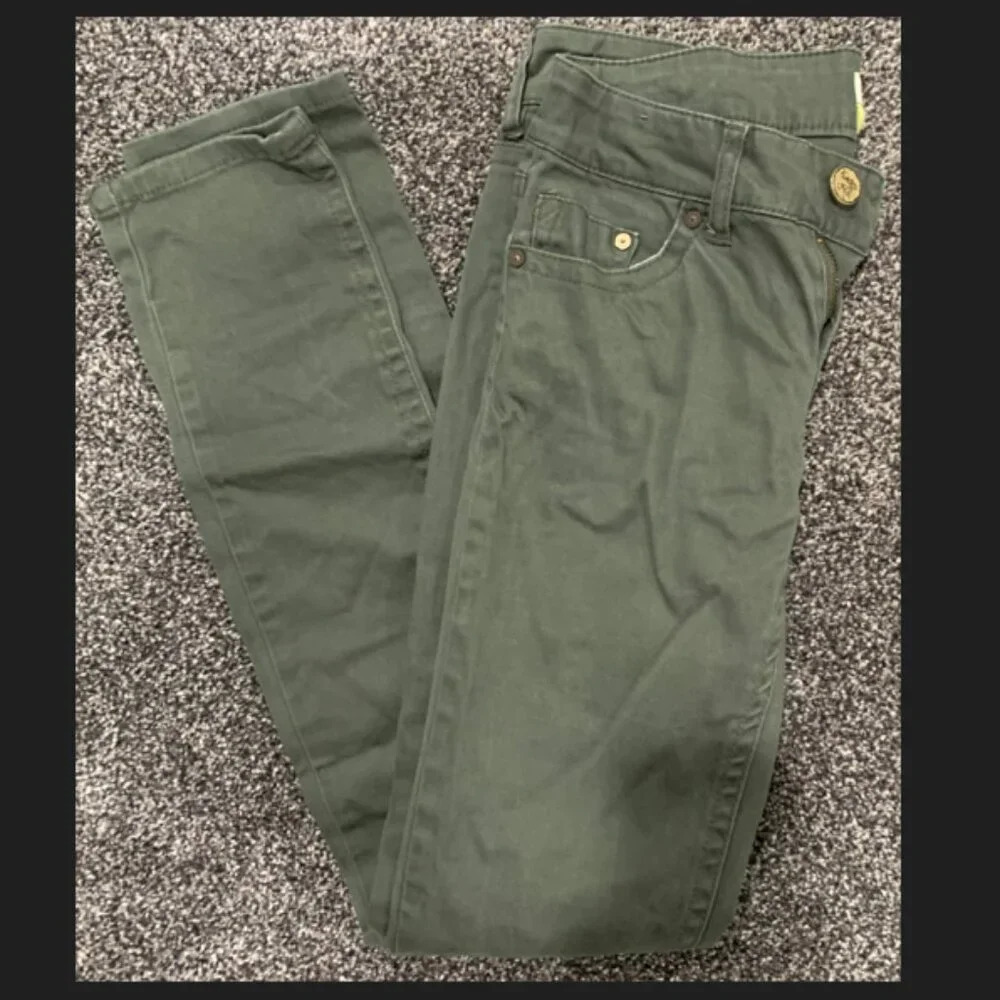 Indigo Rein Skinny - Green color